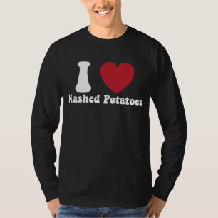 I Liebe Kartoffeln Kartoffeln Erntedank Abendessen T-Shirt