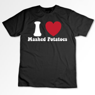 I Liebe Kartoffeln Kartoffeln Erntedank Abendessen T-Shirt
