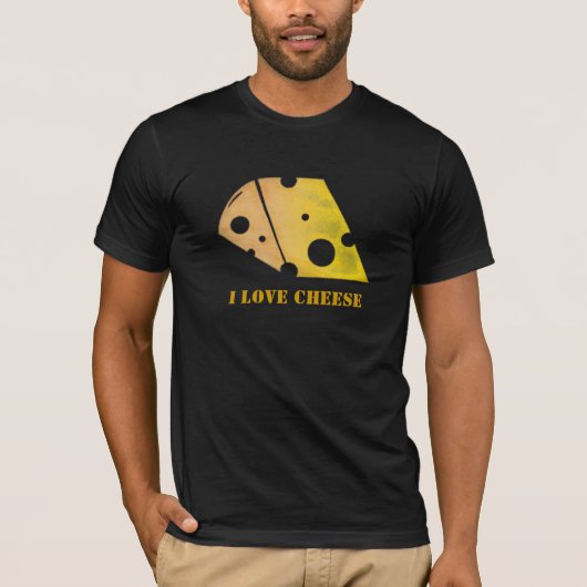 I Liebe-Käse-Dunkelheits-T - Shirt (Vorderseite)