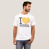I Liebe-Käse T-Shirt (Vorne ganz)
