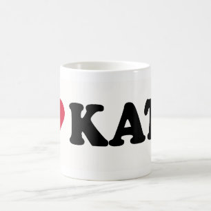 I LIEBE KATE KAFFEETASSE