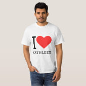 I Liebe Kathleen T-Shirt (Vorne ganz)