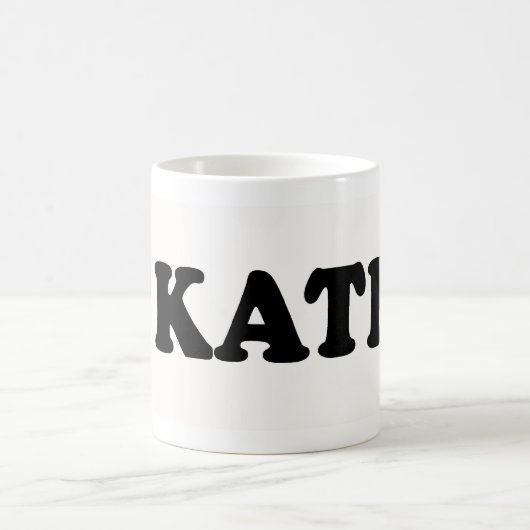 I LIEBE KATHY KAFFEETASSE (Mittel)