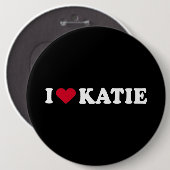 I LIEBE KATIE2 BUTTON (Vorne & Hinten)