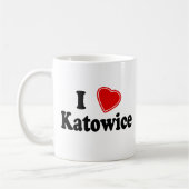 I Liebe Katowice Kaffeetasse (Links)