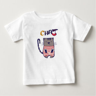 I Liebe-Katze Baby T-shirt