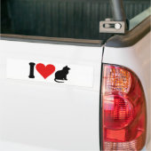 I Liebe-Katzen * Autoaufkleber (Auf Lkw)