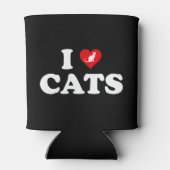 I Liebe Katzen Dosenkühler (Rückseite)