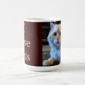 I Liebe-Katzen Kaffeetasse (Mittel)