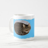 I LIEBE-KATZEN KAFFEETASSE (Vorderseite Links)