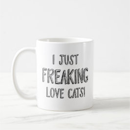 I Liebe Katzen Kaffeetasse