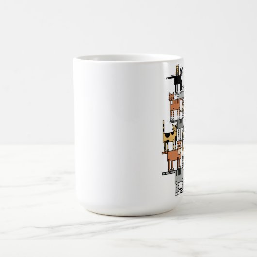 I Liebe-Katzen Kaffeetasse (Mittel)