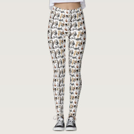 I Liebe-Katzen-Leggings Leggings