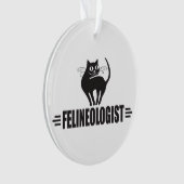 I Liebe-Katzen Ornament (Vorderseite)