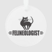 I Liebe-Katzen Ornament (Rückseite)
