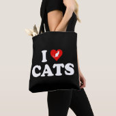 I Liebe Katzen Tasche (Von Nahem)