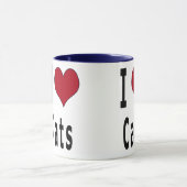 I Liebe-Katzen Tasse (Zentrum)