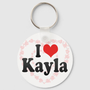 I Liebe Kayla Schlüsselanhänger