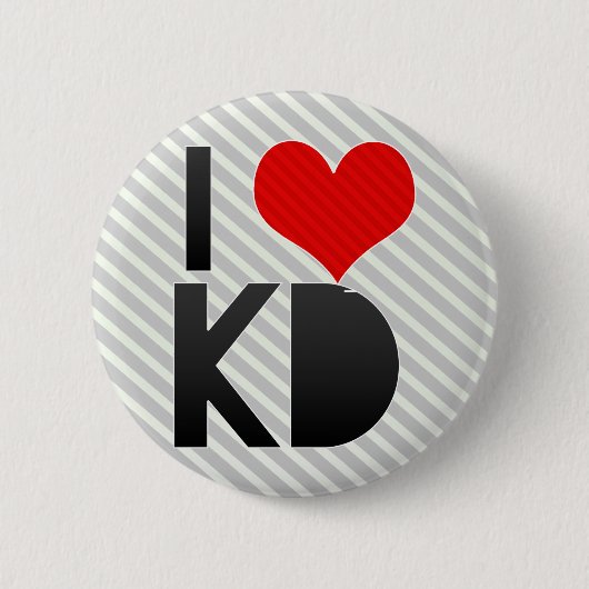 I Liebe KD Button (Vorderseite)