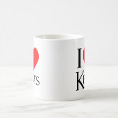 I Liebe Keats Kaffeetasse (Mittel)