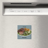I Liebe Kebab Magnet (In Situ (Geschirrspüler))