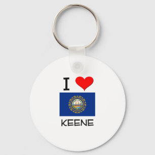 I Liebe Keene New Hampshire Schlüsselanhänger