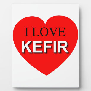I Liebe Kefir Fotoplatte