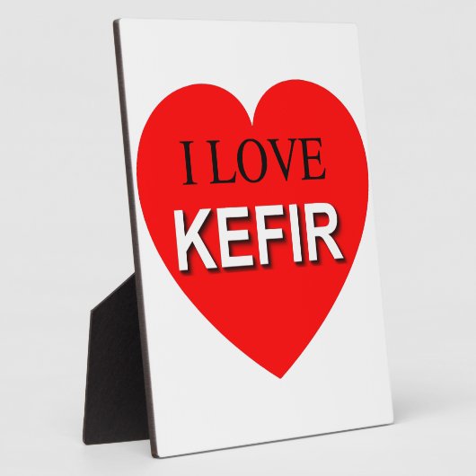 I Liebe Kefir Fotoplatte (Seite)