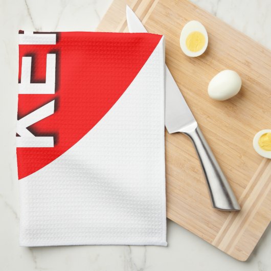 I Liebe Kefir Handtuch (Viertel Falte)