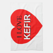 I Liebe Kefir Handtuch (Vertikal)