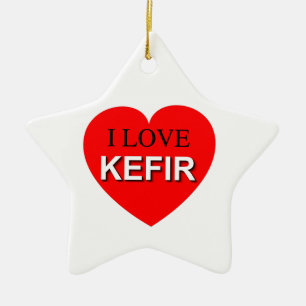 I Liebe Kefir Keramikornament