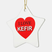 I Liebe Kefir Keramikornament (Links)