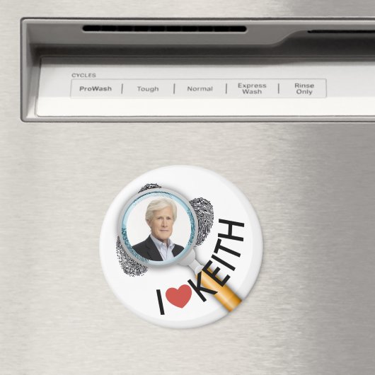 I Liebe Keith True Crime Magnet (In Situ (Geschirrspüler))