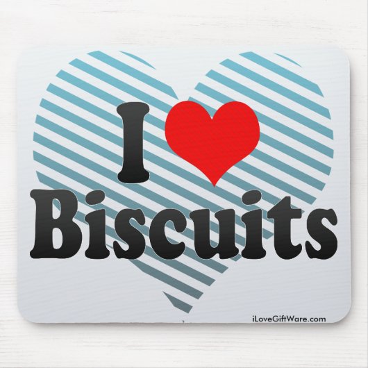 I Liebe-Kekse Mousepad (Vorne)