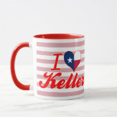 I Liebe Keller, Texas Tasse (Links)