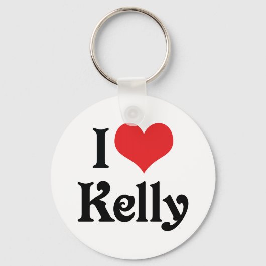 I Liebe Kelly Schlüsselanhänger (Vorderseite)