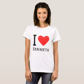 I Liebe kenneth T-Shirt (Vorne ganz)