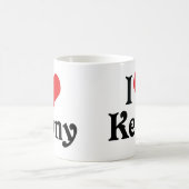 I Liebe Kenny Kaffeetasse (Mittel)