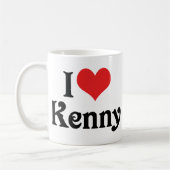 I Liebe Kenny Kaffeetasse (Links)