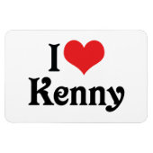 I Liebe Kenny Magnet (Horizontal)