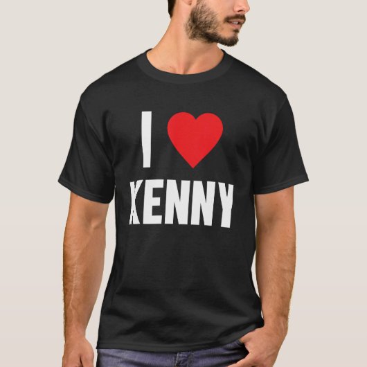 I Liebe Kenny T-Shirt (Vorderseite)