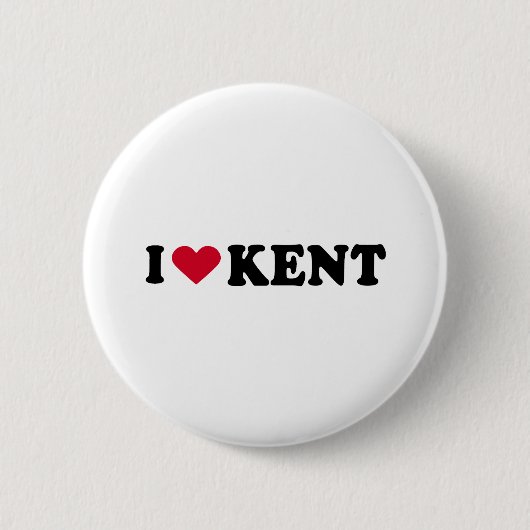 I LIEBE KENT BUTTON (Vorderseite)