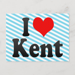I Liebe Kent, Staaten Postkarte