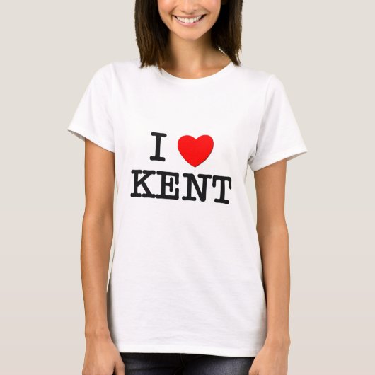 I Liebe Kent T-Shirt (Vorderseite)