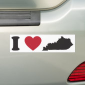 I Liebe Kentucky Autoaufkleber (Auf Auto)