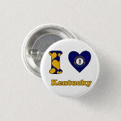 I Liebe Kentucky Button (Vorne & Hinten)
