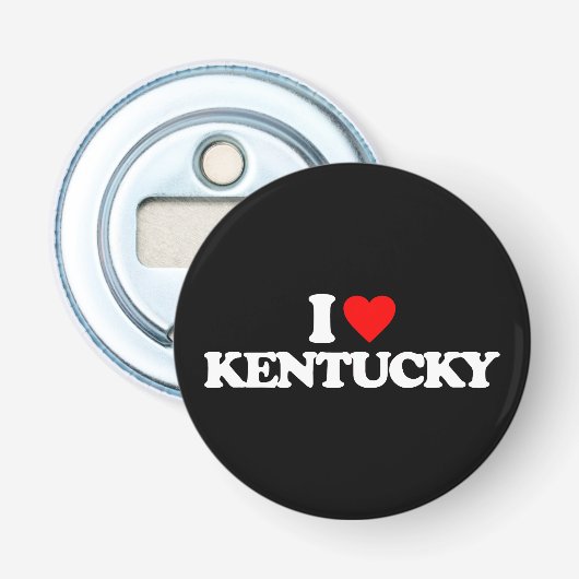 I LIEBE KENTUCKY FLASCHENÖFFNER (Vorderseite)