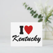I Liebe Kentucky Postkarte (Stehend Vorderseite)