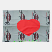 I Liebe Kenya Art Print Geschirrtuch (Horizontal)