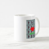 I Liebe Kenya Art Print Kaffeetasse (VorderseiteRechts)